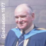 Bill Goodall graduates from the Open University