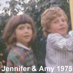 Jennifer with cousin, Amy Stewart